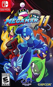 Mega Man 11 Switch Midia Fisica