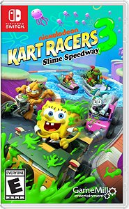 Nick Kart Racers 3 Slime Speedway Switch Midia Fisica