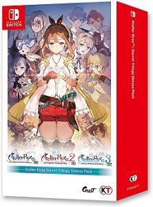 Atelier Ryza Secret Trilogy Deluxe Edition Switch Midia Fisica