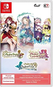Atelier Mysterious Trilogy Deluxe Switch Midia Fisica