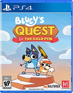 Blueys Quest for The Gold Pen PS4 Midia Fisica