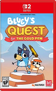 Blueys Quest for The Gold Pen Switch 2 Midia Fisica