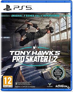 Tony Hawk Pro Skater 1+2 PS5 EUR Midia Fisica