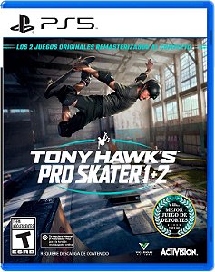 Tony Hawk Pro Skater 1+2 PS5 EUR Midia Fisica