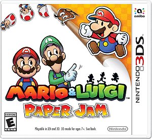 Mario & Luigi Paper Jam 3DS Midia Fisica