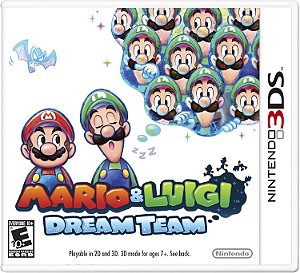 Mario & Luigi Dream Team 3DS Midia Fisica