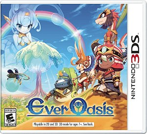 Ever Oasis 3DS Midia Fisica