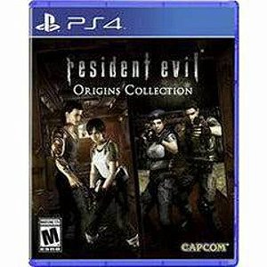 Resident Evil Origins Collection PS4 Midia Fisica