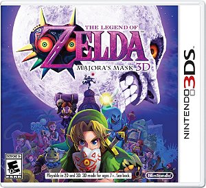 The Legend of Zelda Majora's Mask 3D 3DS Midia Fisica