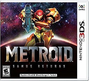 Metroid Samus Returns 3DS Midia Fisica
