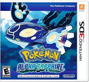 Pokemon Alpha Saphire 3DS Midia Fisica