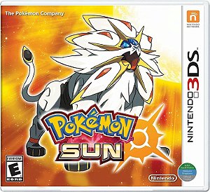 Pokemon Sun 3DS Midia Fisica