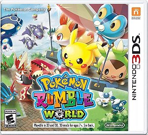 Pokemon Rumble World 3DS Midia Fisica