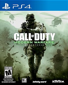 Call of Duty Modern Warfare Remastered PS4 Midia Fisica