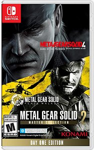 Metal Gear Solid Master Collection Vol 2 Switch Midia Fisica - PRÉ-VENDA