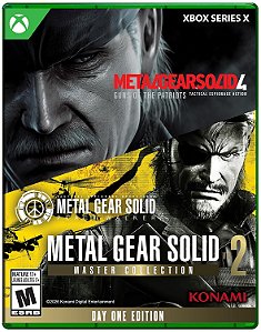 Metal Gear Solid Master Collection Vol 2 Xbox Series X Midia Fisica - PRÉ-VENDA