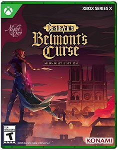 Castlevania Belmonts Curse Midnight Edition Xbox Series X Midia Fisica - PRE-VENDA