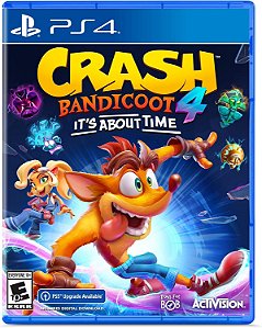 Crash Bandicoot 4 Its About Time PS4 Midia Fisica