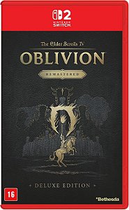 The Elder Scrolls IV Oblivion Remastered Edição Deluxe Switch 2 BR Midia Fisica - PRÉ-VENDA