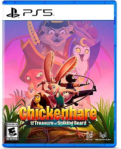 Chickenhare and the Treasure of Spiking Beard PS5 Midia Fisica
