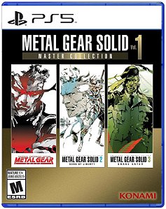 Metal Gear Solid Master Collection Vol 1 PS5 Midia Fisica