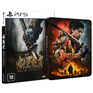 Onimusha Way of the Sword Steelbook PS5 BR Midia Fisica - PRÉ-VENDA