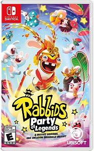 Rabbids Party of Legends Switch Midia Fisica