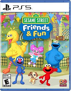 Sesame Street Friends and Fun PS5 Midia Fisica - PRÉ-VENDA