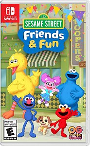 Sesame Street Friends and Fun Switch Midia Fisica - PRÉ-VENDA