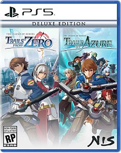 The Legend of Heroes Trails from Zero e Trails to Azure Deluxe Edition PS5 Midia Fisica - PRÉ-VENDA