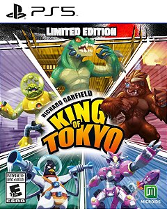 King of Tokyo Richard Garfield Limited Edition PS5 Midia Fisica
