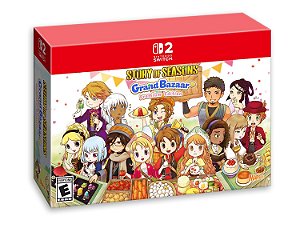 Story of Seasons Grand Bazaar Switch 2 Premium Edition Midia Fisica