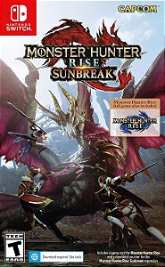 Monster Hunter Rise Sunbreak Switch Midia Fisica