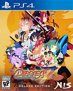 Disgaea 7 Vows of the Virtueless Deluxe Edition PS4 Midia Fisica