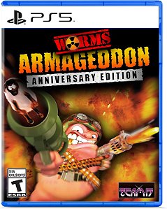 Worms Armageddon Anniversary Edition PS5 Midia Fisica