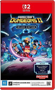 Minecraft Dungeons II Deluxe Edition Switch 2 BR - PRE-VENDA