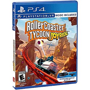Rollercoaster Tycoon Joyride PS4 Midia Fisica