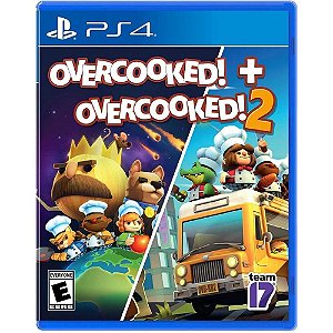 Overcooked! and Overcooked! 2 PS4 Midia Fisica