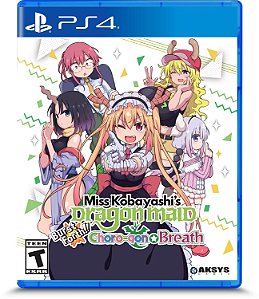 Miss Kobayashis Dragon Maid Burst Forth Choro-gon Breath PS4 Midia Fisica