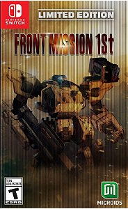 Front Mission 1st Limited Edition Switch Midia Fisica