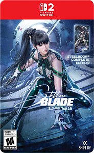 Stellar Blade Complete SteelBook Edition Switch 2 Midia Fisica - PRÉ-VENDA