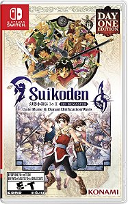 Suikoden I and II HD Remaster EUR Switch Midia Fisica