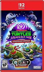 Teenage Mutant Ninja Turtles Splintered Fate Legendary Edition Switch 2 Midia Fisica