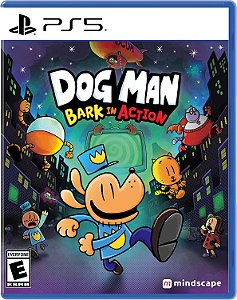 Dog Man Bark in Action PS5 Midia Fisica