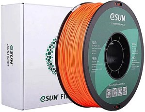 Filamento eSUN ABS Mais Laranja 1kg 1,75mm