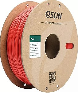 Filamento Pla Mais Vermelho 1kg 1.75mm Esun