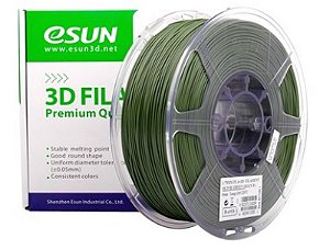 Filamento Pla Mais Verde Oliva 1kg 1.75mm Esun
