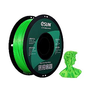 Filamento Esilk Pla Verde 1kg 1.75mm Esun