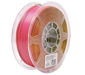 Filamento Epla Silk Mystic Ouro Vermelho E Verde 1kg 1.75mm Esun