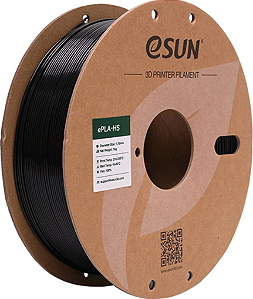 Filamento Epla Mais Hs Preto 1KG 1.75MM Esun